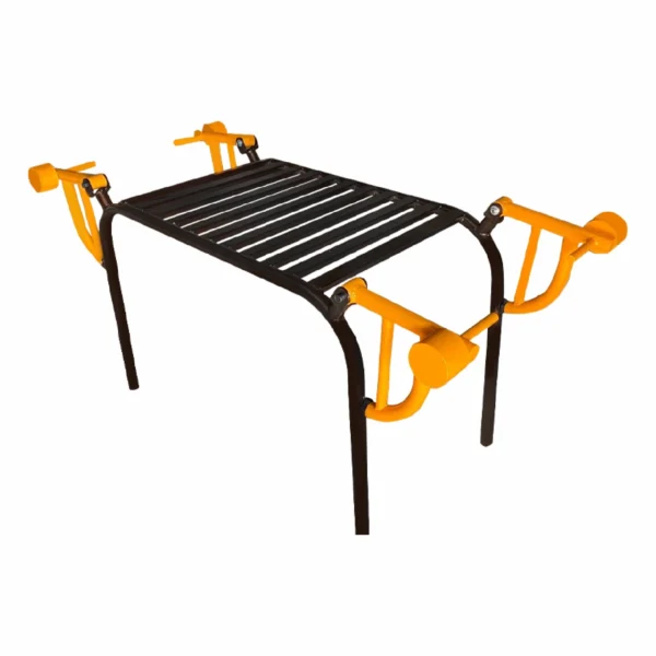 Bench With Fixed Dumbbells outdoor fitness