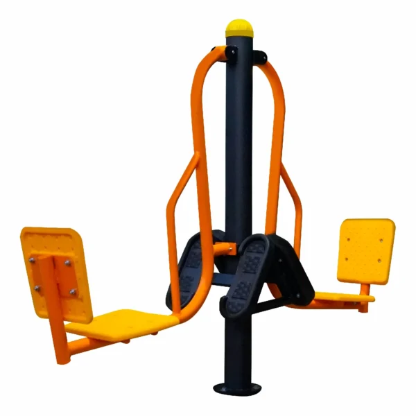 leg press double outdoor fitness