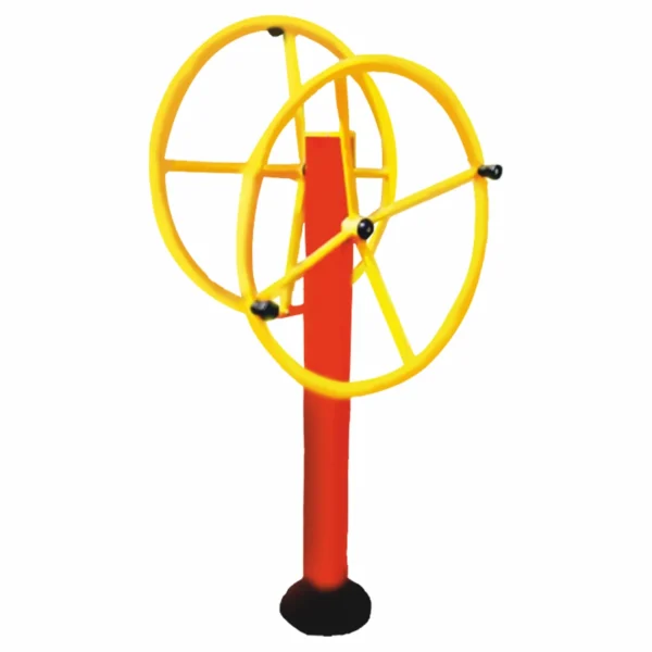shoulder wheel double outdoor fitness
